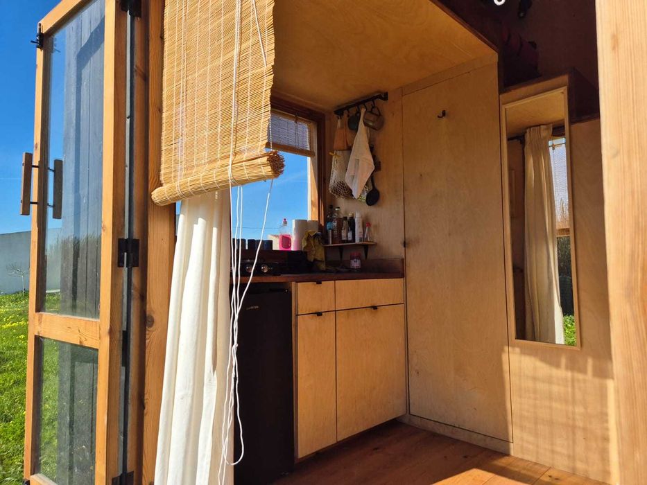 Tiny house on wheels, Casa Móvel, Madeira, Totalmente Equipada, Eco-friendly, Off-grid Living