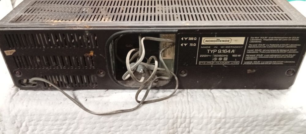 Nordmende magnetofon kombajn amplituner kolekcjonerski