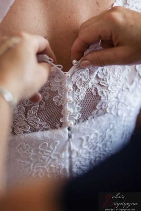 Suknia ślubna biała,  roz. 36