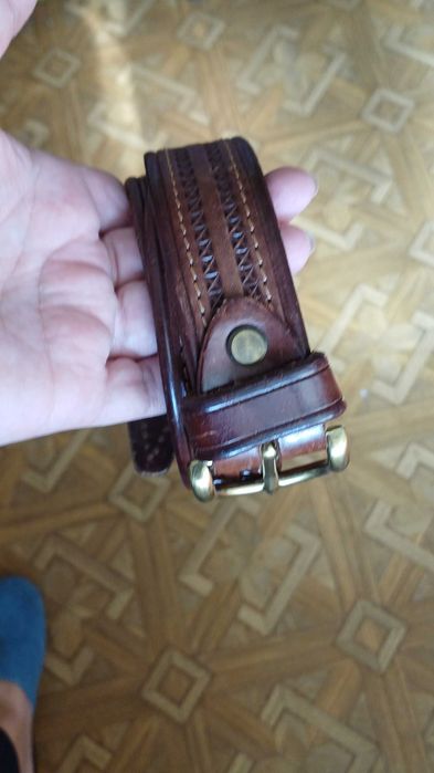 Ремінь шкіряний 85-100
