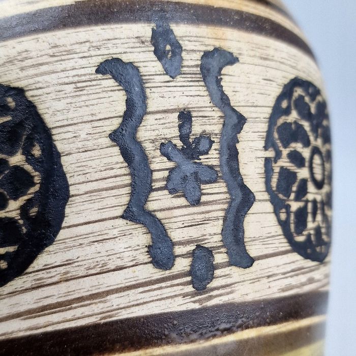 West Germany Jasba Keramik Ceramiczny Wazon lata60