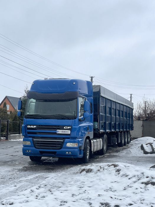 Daf cf85 зерновоз,самоскид,самосвал,контейнеровоз полуприцеп,сцепка