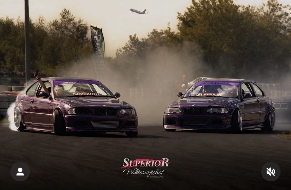 Bmw e46 turbo m54b30 550km 730nm drift