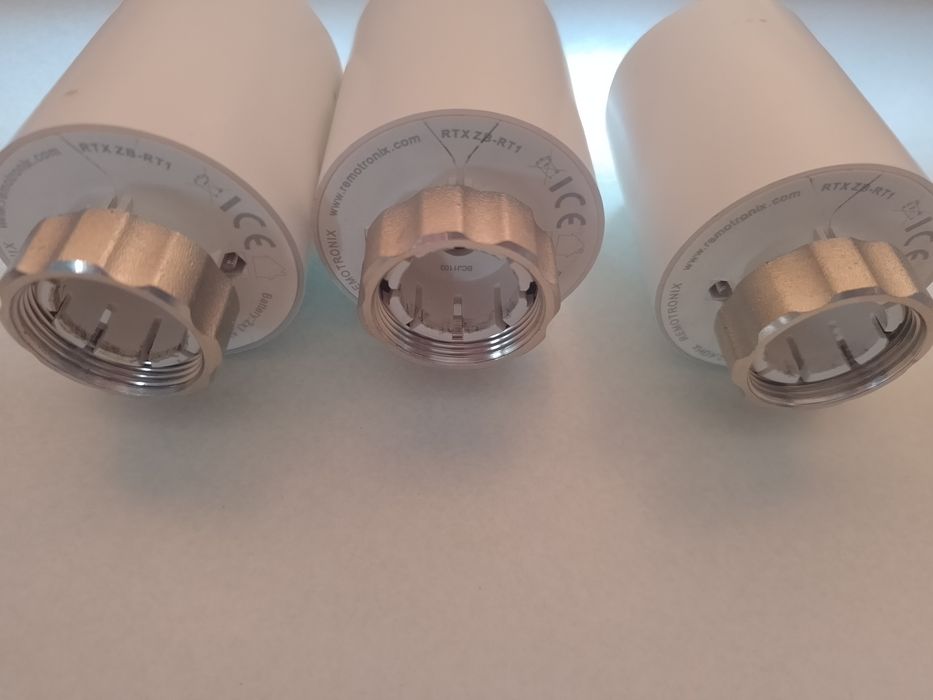 Zestaw 3x Głowica Termostatyczna RTX ZB-RT1 ZigBee Tuya | Idealny stan!