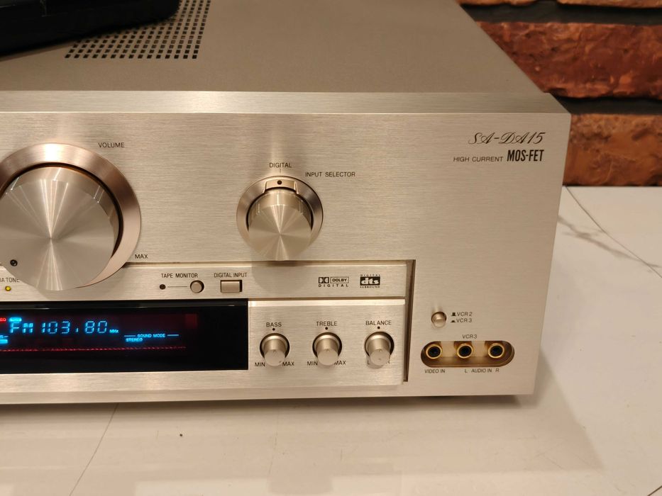 TECHNICS SA DA15 ! Unikatowy amplituner w pięknym stanie !