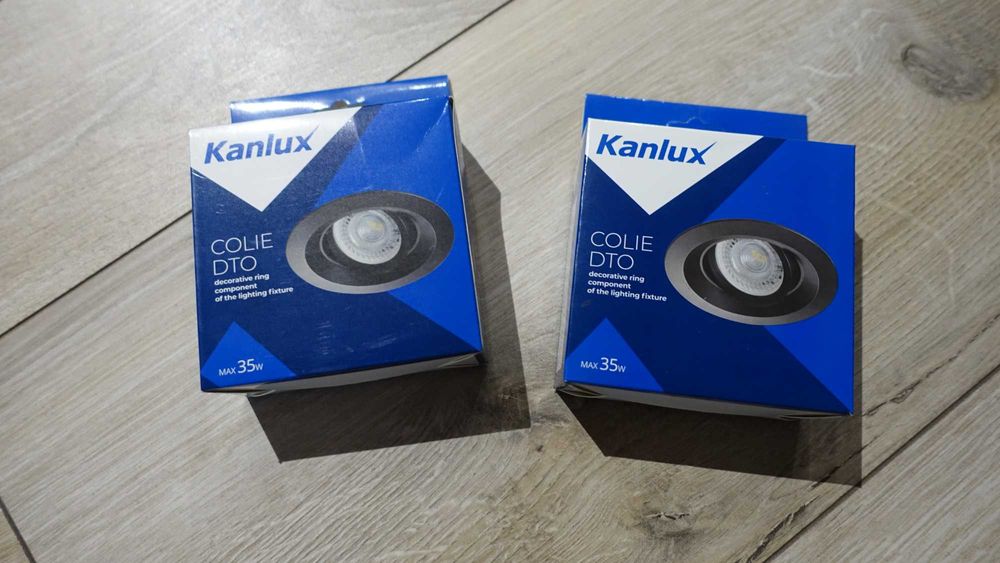 Pierścień oprawy punktowej Kanlux COLIE DTO-B - dwie sztuki