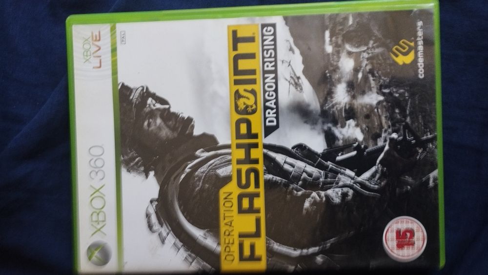Operation flashpoint dragona rising Xbox 360, wyprzedaż własnej kolekcji