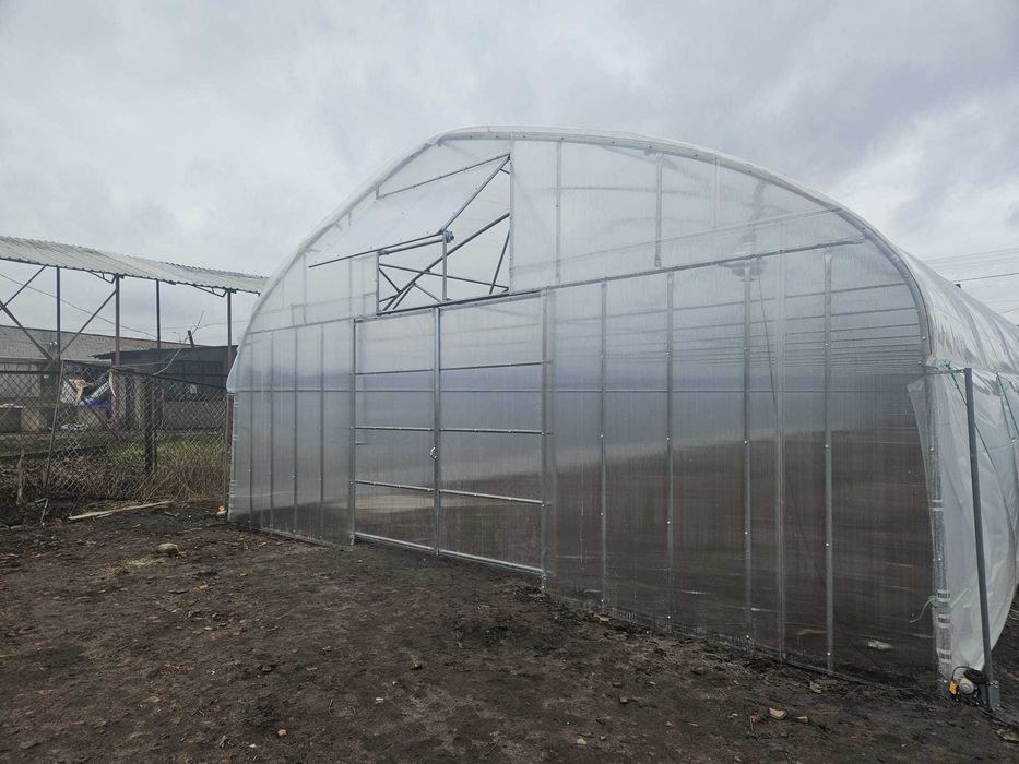 konstrukcja tunelu foliowego, tunel foliowy 10 x 30 x 4,2