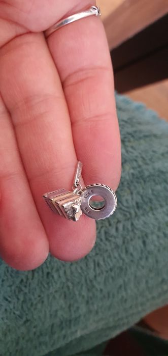 Charms zawieszka Pandora kawałek tortu  urodziny