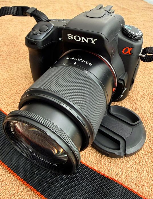 Sony Alpha A300- super lustrzanka.