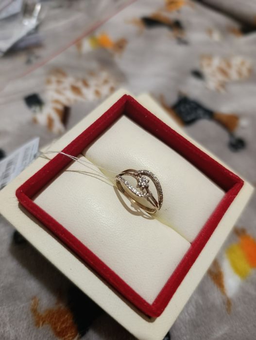 Серебряные кольца в позолоте