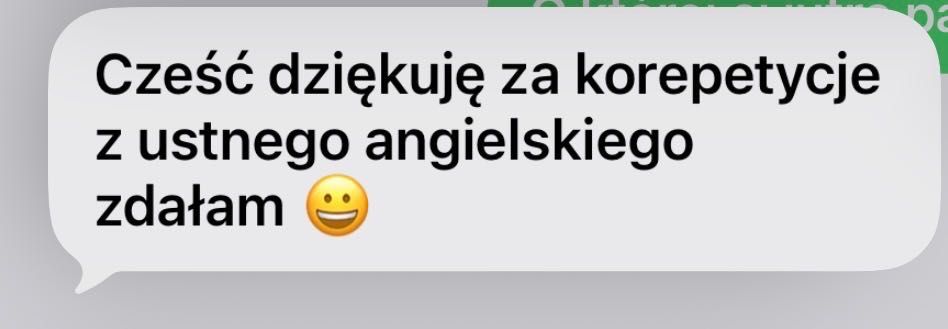 Korepetycje z angielskiego