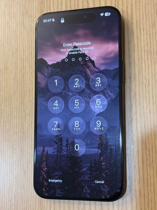 iPhone 15 Pro Max Blue Titanium, 256, esim