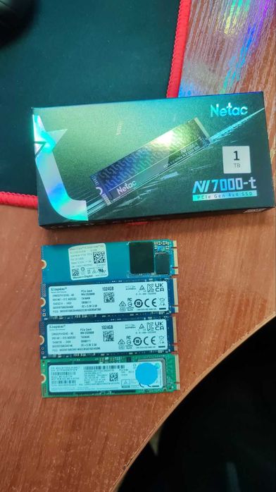 SSD M2 NVME 1Тб_512Гб WD_Kingstone_Samsung_Netac