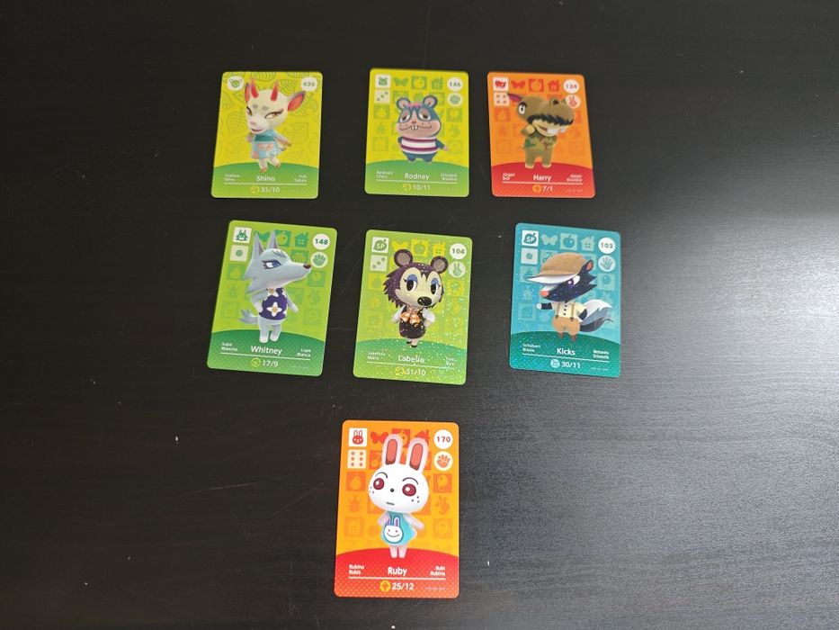 Animal Crossing Amiibo Cards