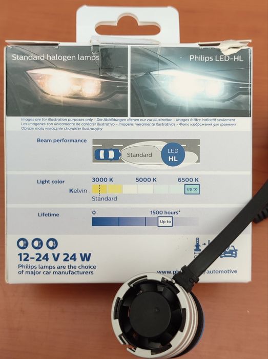 Philips Lâmpadas LED H11