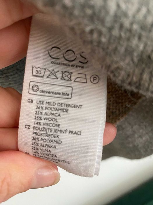 #COS #printy #leopard #alpaka #sweter #cętki #kardigan #wełna