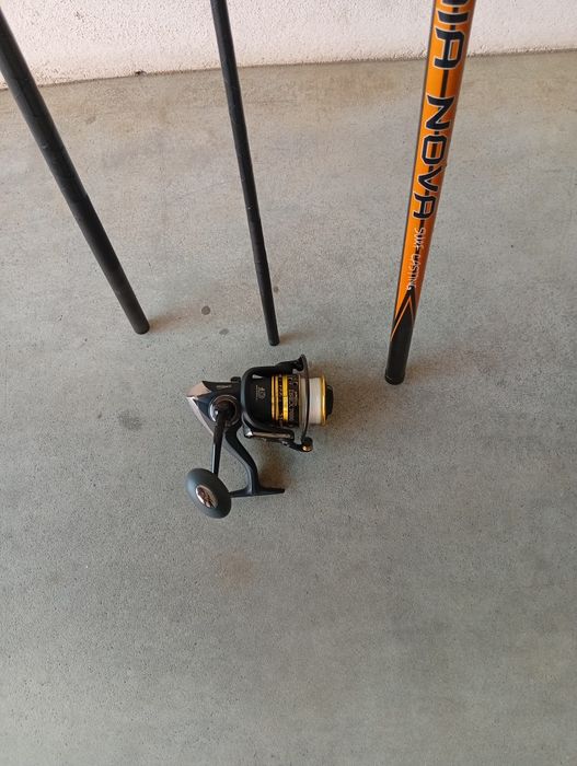 Cana pesca surfcasting e carreto