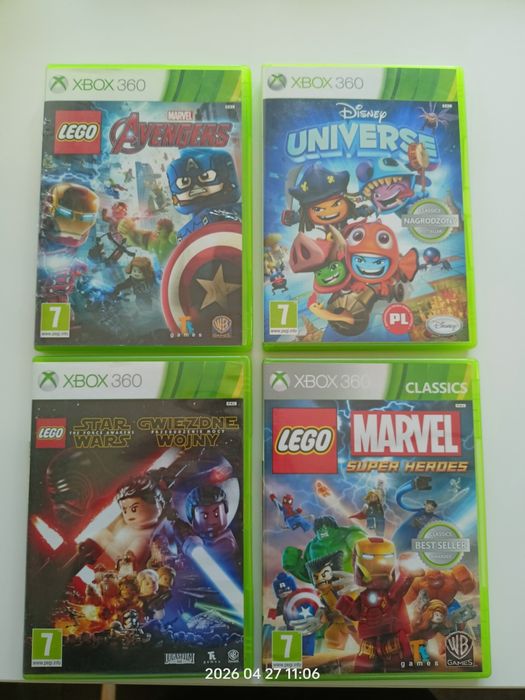 Gry Xbox 360 LEGO Disney dla dzieci komplet