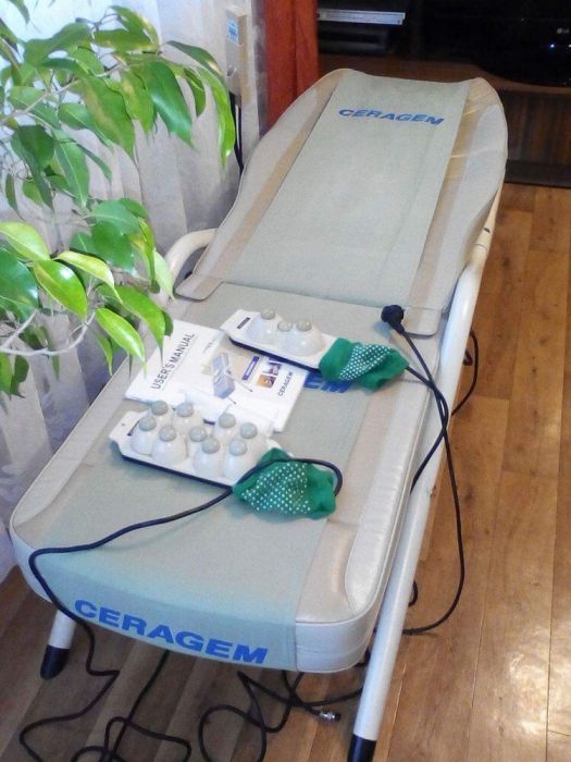 CERAGEM Łóżko masujące leczniczo rehabilitacyjne jak nowe z salonu