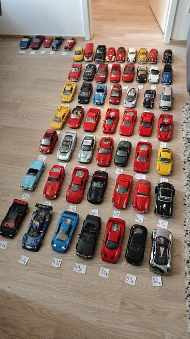 Bburago, Maisto, Revell, Polistil, Road legends 1/18