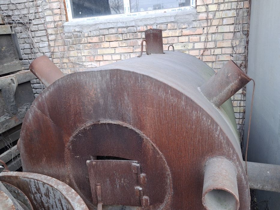 Буржуйка на великий об'єм