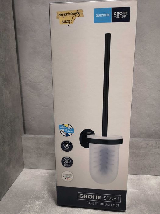 GROHE Start – szczotka do WC wisząca black matt