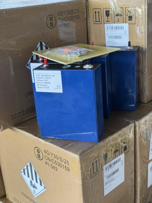 LiFePO4 315A 314А 280А ячейки нові комірки