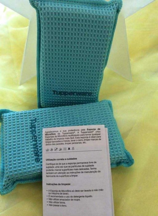 Esponja Microfribra Tupperware Novo
