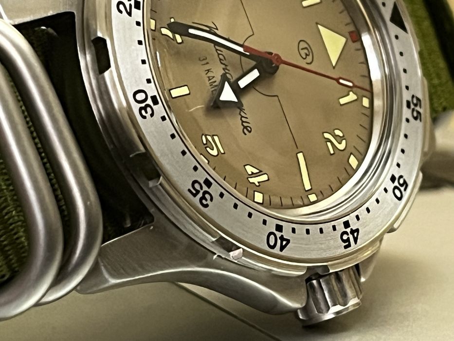 Новые мужские часы Восток Амфибия 18023А автоподзавод 20 АТМ
