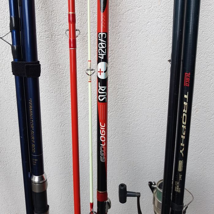 Vendo várias canas de pesca