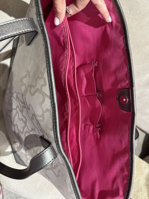 Mala Tote grande Tous + bolsa conjunto