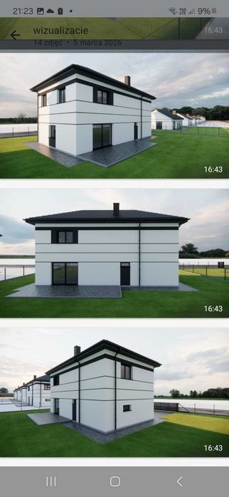 Dom wolnostojący Bukowiec Łódź mieszkanie piętrowy pietro