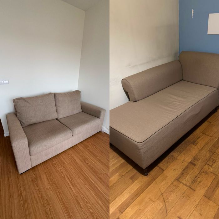 Sofá 2 Lugares + Chaise Longue