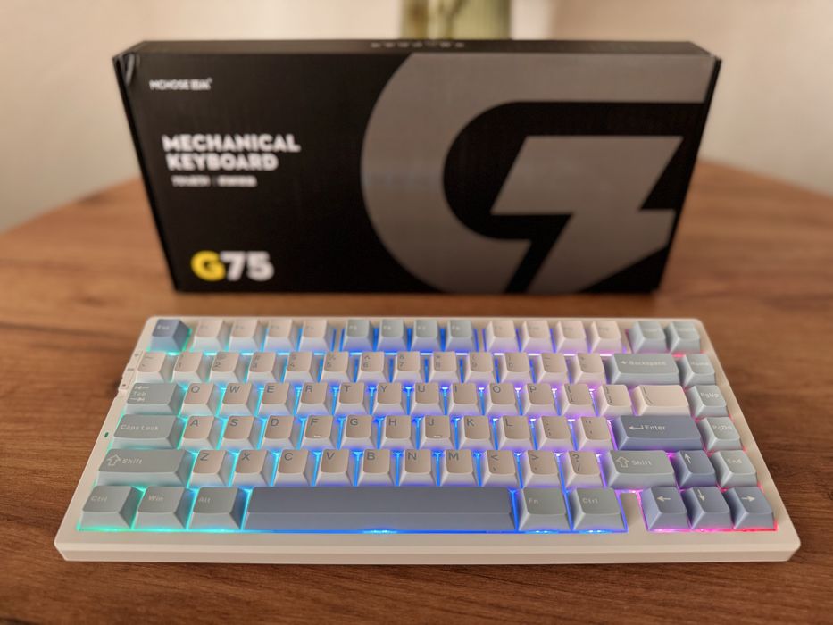 Клавіатура MCHOSE G75 Pro / Bluetooth - Type-C - НОВА