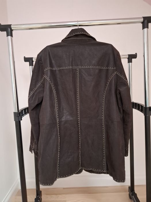 Skórzana kurtka Ulla Popķen rozmiar 46