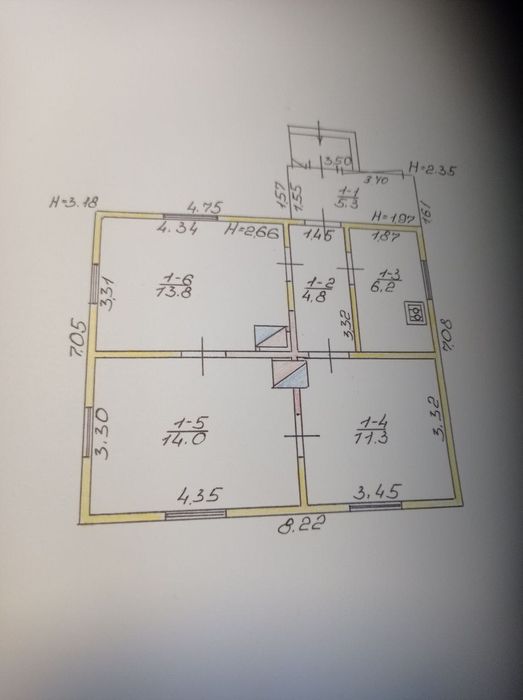 Терміновий продаж!! Будинок у с.Прилуцьке з газом