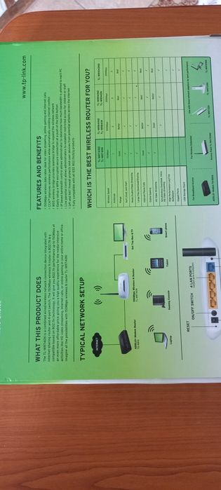Router TP Link Model TL - WR740N