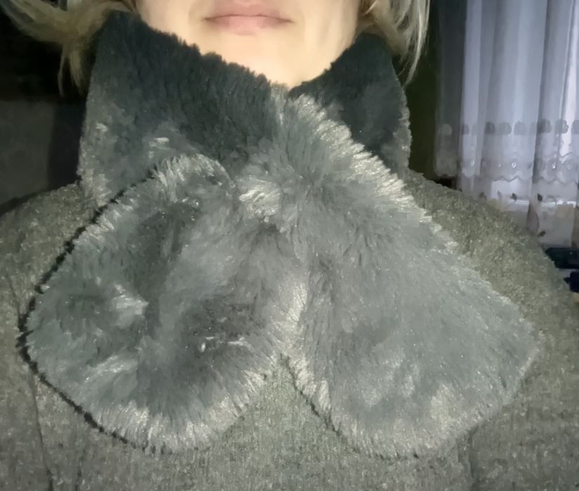 Жіноча горжетка, хутряний шарф, меховой шарф