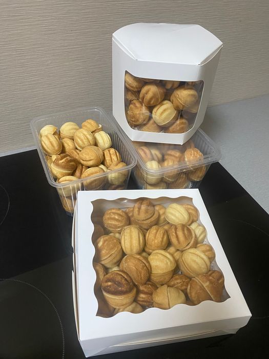 Domowe orzeszki z dużą ilością kremu | Kajmak • Czekolada