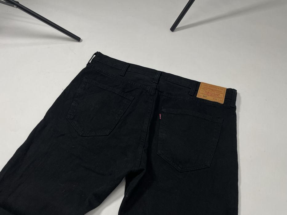 Класичні чорні джинси Levis 501 38/32 premium черные джинсы левайс левис