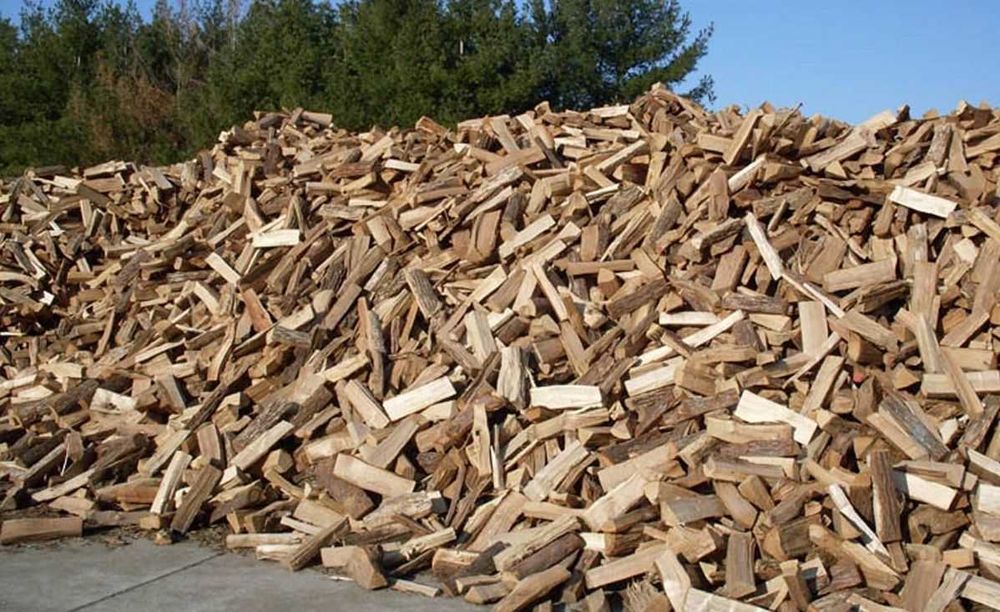 Дрова, дрова колоті, різних порід, дрова тверді, дрова м'які самоскид.