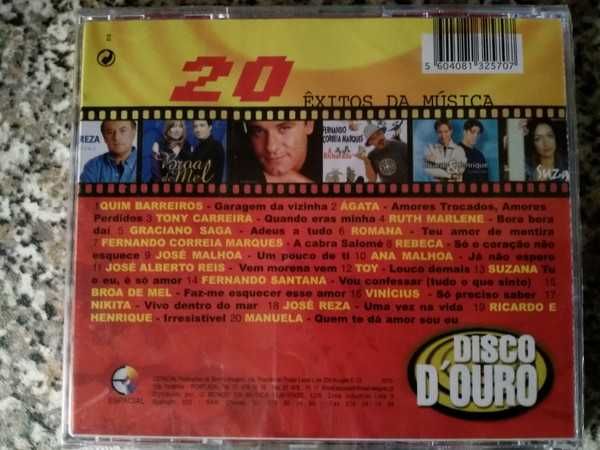 Various – Disco D'Ouro CD compilação Portugal