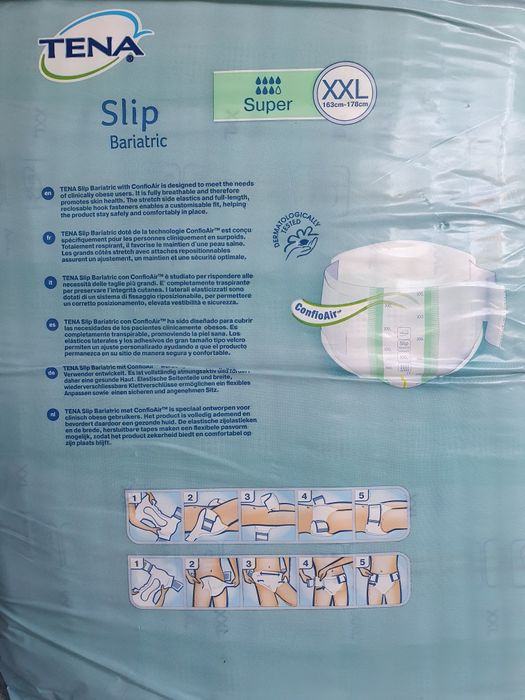 Pieluchomajtki TENA SLIP Bariatric XXL