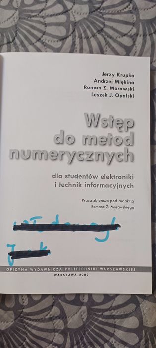 Wstęp do metod numerycznych