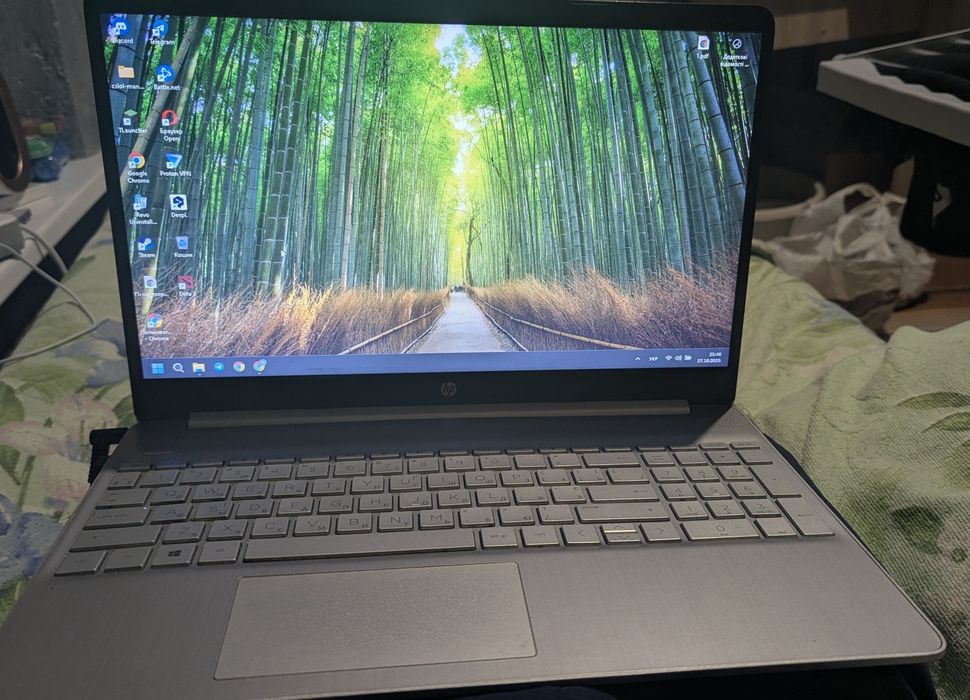 Ноутбук HP laptop 15s-fq0xxx для офісної роботи/навчання
