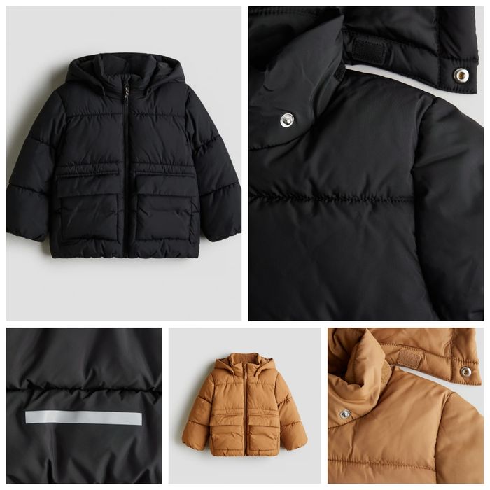 Утеплена куртка пуффер для хлопчика h&m