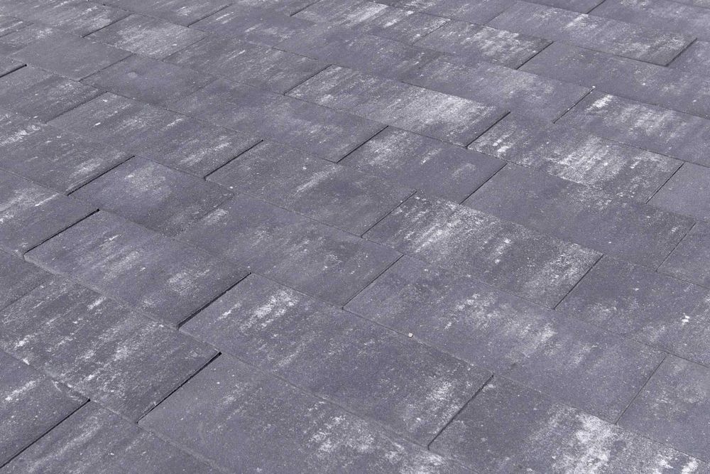 Kostka Davos.6cm.antracyt,melanż,onyks grafit płyty,plyta