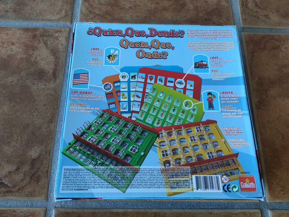 Jogo Quem, Que, Onde