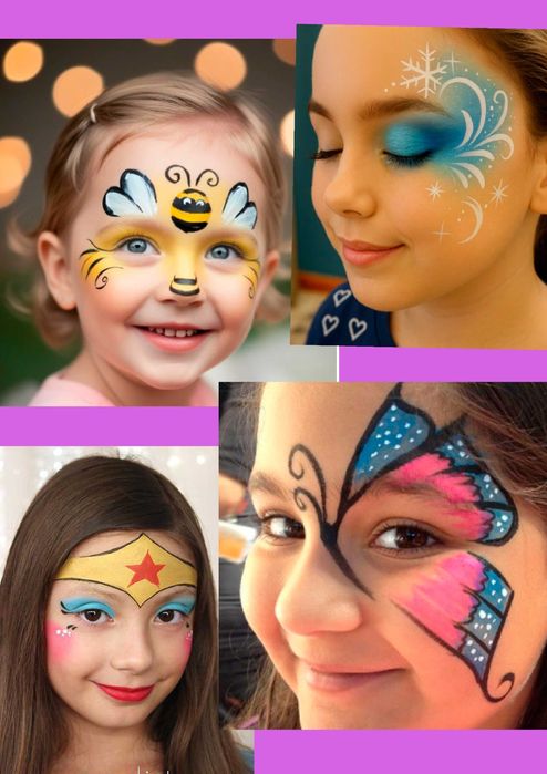 Pinturas faciais, insuflaveis e mascotes  *Stitch*Panda* Spiderman*